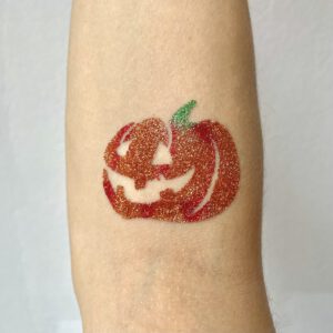 Glitzertattoos Halloween