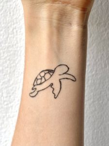 Schildkröten Tattoo
