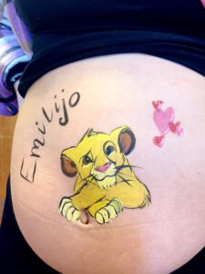 Babybauchbemalung Jungs