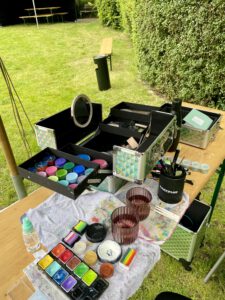 Kinderschminken Equipment