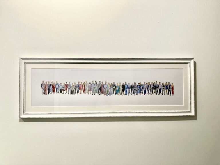 Einzigartige Hochzeitscollage als Erinnerung