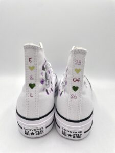 personalisierte Hochzeitsschuhe