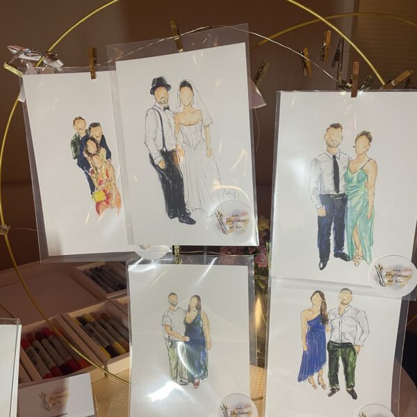 Live Painting Hochzeit