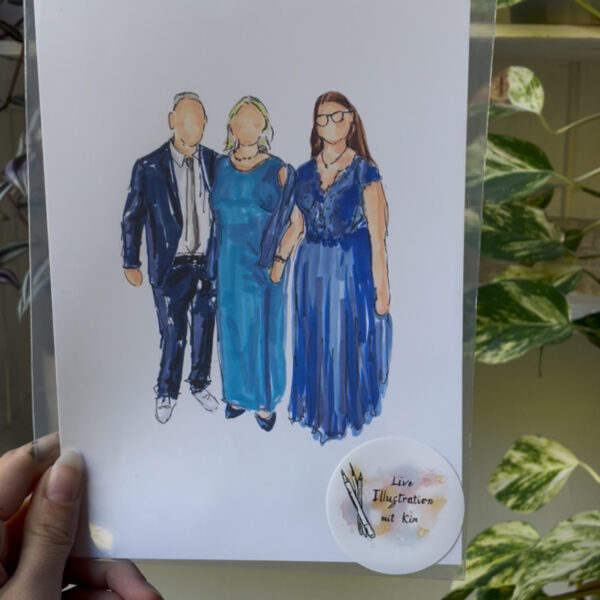 Gästezeichnungen Hochzeit