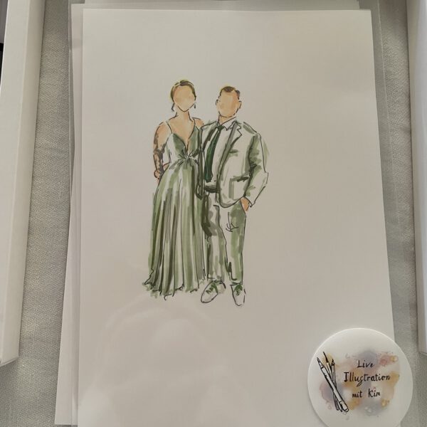 Gästezeichnungen Hochzeit