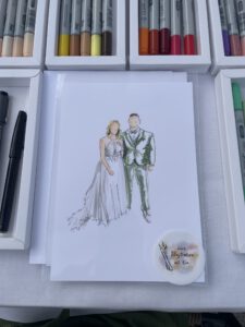 Brautpaar Illustration