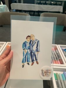 Event Illustration Firmenfeier