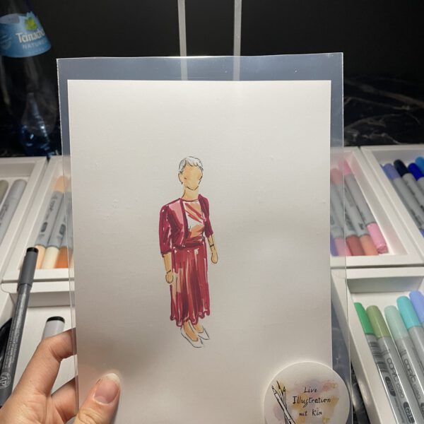 Event Illustration Firmenfeier