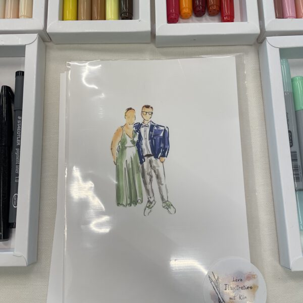 Live Painting Hochzeit