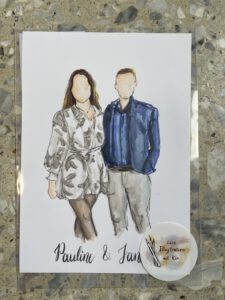 Event Illustration Firmenfeier