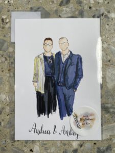 Live Illustration Hochzeit