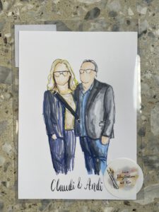 Live Illustration Hochzeit