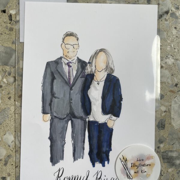 Live Painting Hochzeit