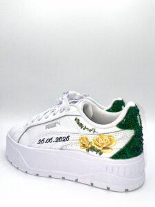 Braut Sneaker mit personalisiertem Design
