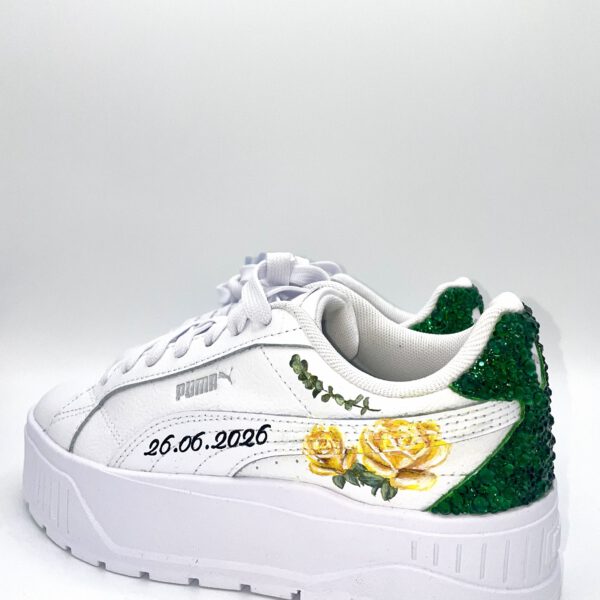 Braut Sneaker mit personalisiertem Design