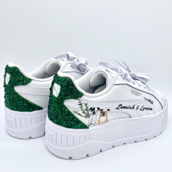 Bequeme Sneaker für die Braut am Hochzeitstag