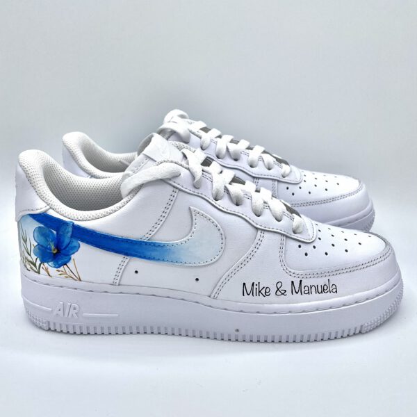 handbemalte Hochzeitssneaker