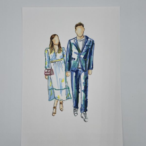 Live Illustration Hochzeit