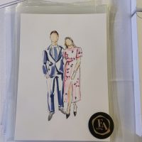 Live Illustration Wedding