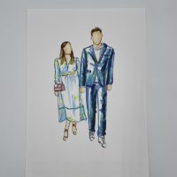 Live Illustration Hochzeit
