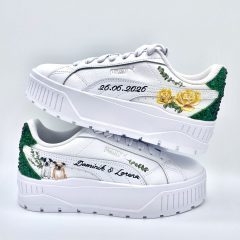 Custom Sneaker Event Art by Kim