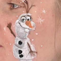 Olaf Kinderschminken
